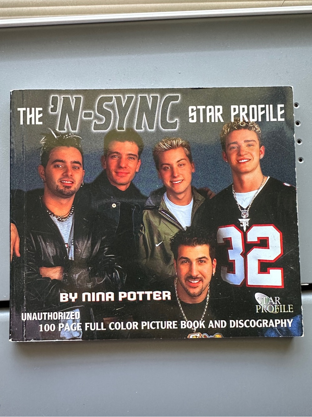 Vintage 'N-SYNC Star Profile Book Collectible